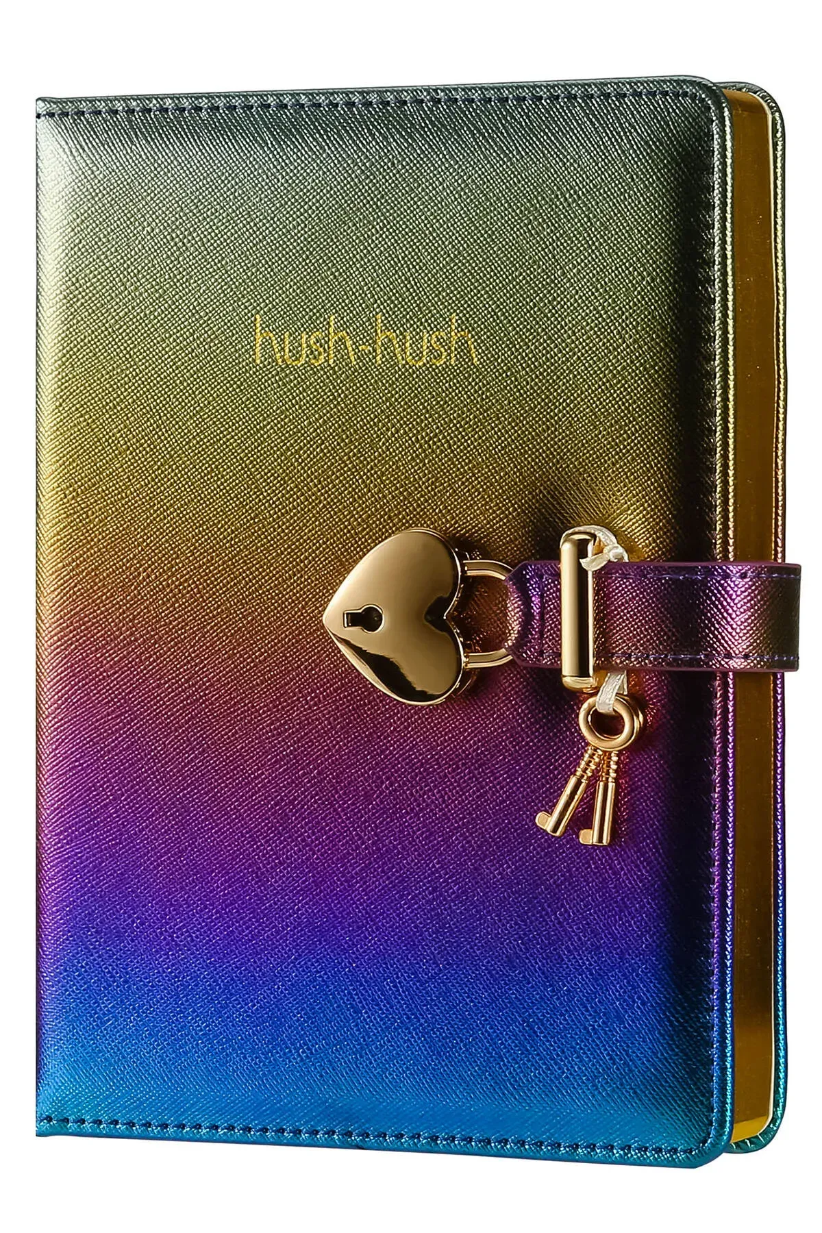 Victoria's Journals Hush Hush Metalik Kilitli Defter ve Kalem Çantası Seti