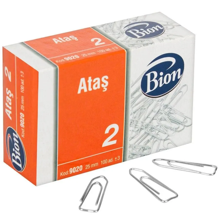 Mas 9020 Bion Ataş 25 mm No:2 - 100'lü Paket