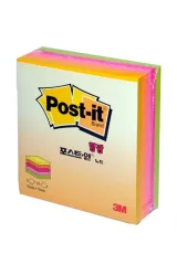 Post-it Küp Not Neon Renkler 225 Yaprak 76x76 Mm